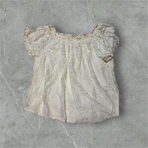 Elegant Lace Blouse in Cream
